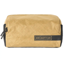 Brompton handlebar bag bronze front view.webp