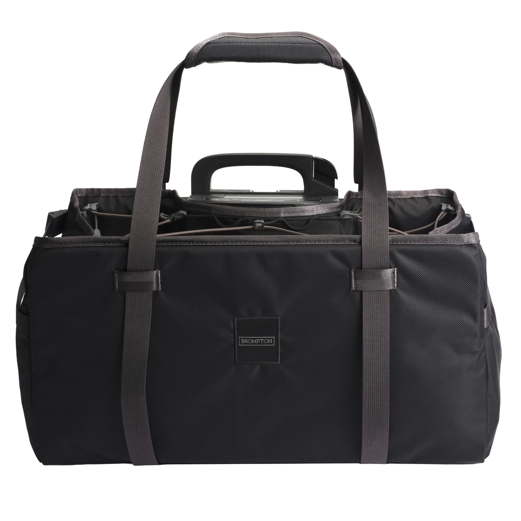 Brompton Electric Basket Bag - L - Black.webp