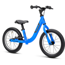Ridgeback Scoot XL Kids Balance Bike - Bertie Blue colour - Front side view - stock photo rb1422300_scootxl_blue_detail_02.webp