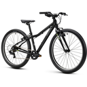 Ridgeback MX 24 Kids Bike with 24 inch wheels - Bolt Black colour - front side view - stock photo  rb1641000_mx24_black_detail_02.webp