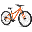 Ridgeback MX 24 Kids Bike with 24 inch wheels - Orla Orange colour - front side view - stock photo rb1641200_mx24_orange_detail_02.webp