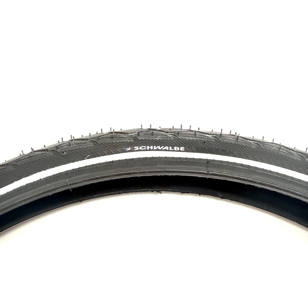 Brompton Schwalbe Marathon Plus 16 inch Tyre - showing new Schwalbe logo.webp