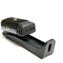 Brompton Lezyne G Line front light on bracket - rear view.webp