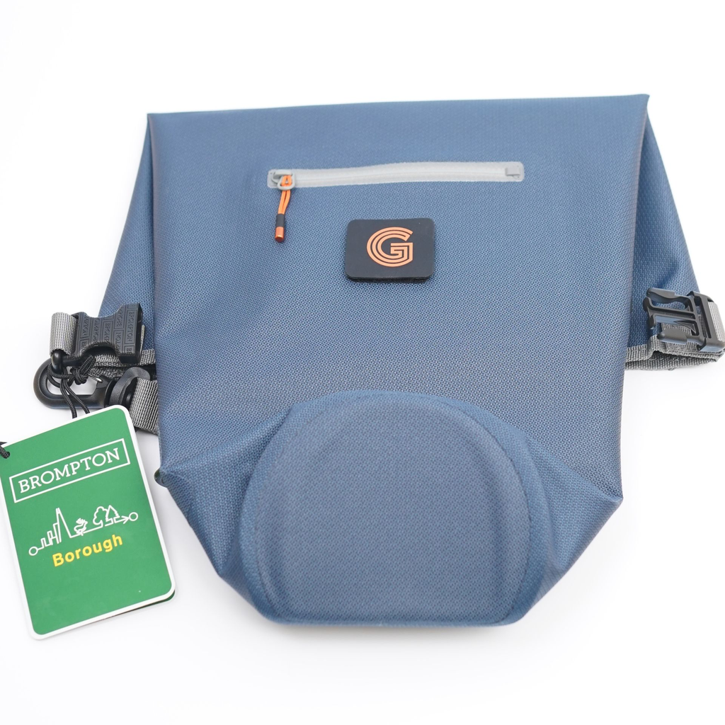 Brompton waterproof rack bag - folded.webp