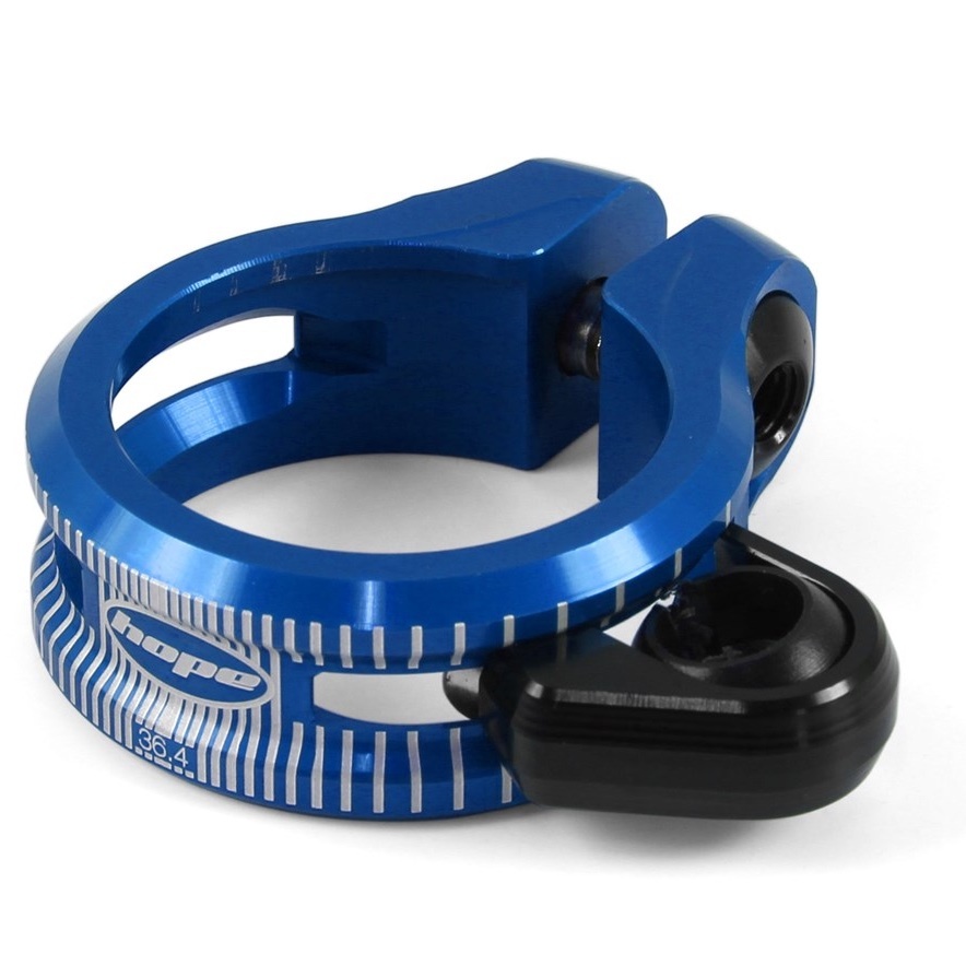 [SCBDR36.4] Hope dropper seat post clamp - 36.4mm - Blue