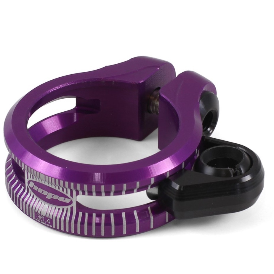 [SCPUDR36.4] Hope dropper seat post clamp - 36.4mm - Purple