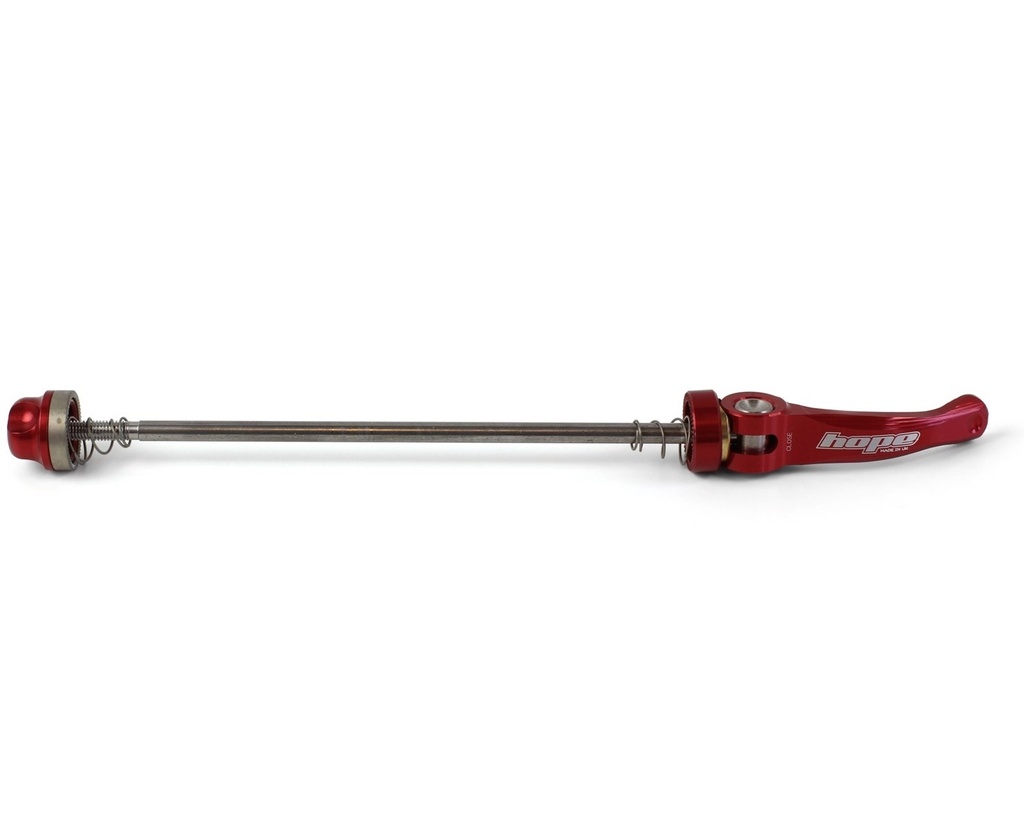 [QRSRR] Hope 135mm Quick Release Skewer - MTB Rear / Fatsno Front - Red