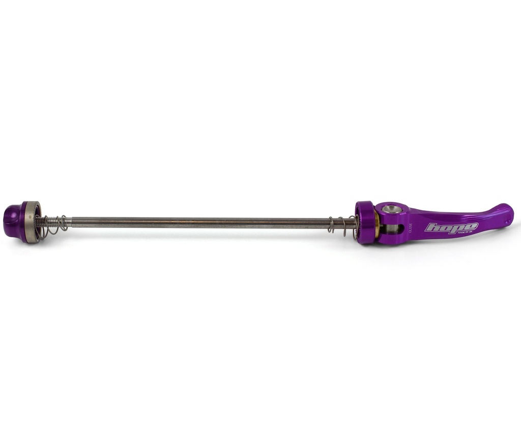 Hope 135mm Quick Release Skewer - MTB Rear / Fatsno Front - Purple