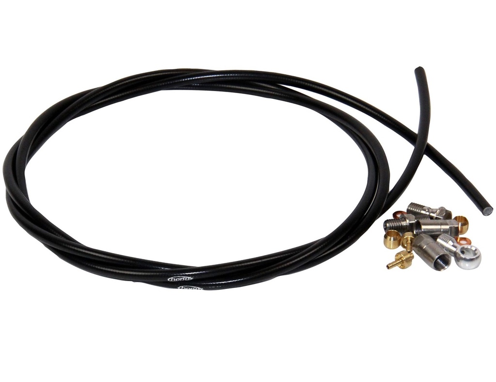[HBSPC03] Hope 5mm Standard Black Hose inc. 90 & Straight Connectors
