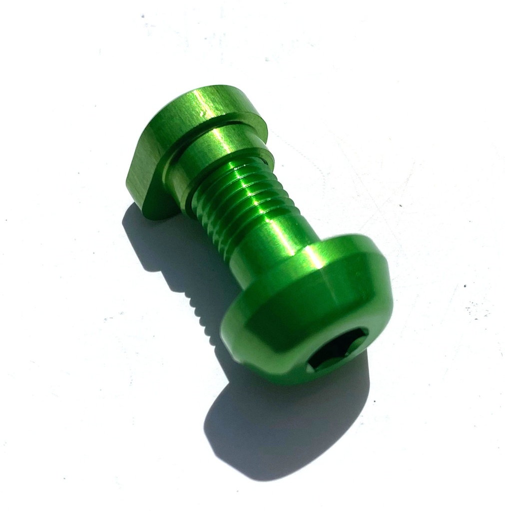 [SCSP001G] Hope Seat Clamp Bolt and Tear Drop Nut 34.9 or less - Green