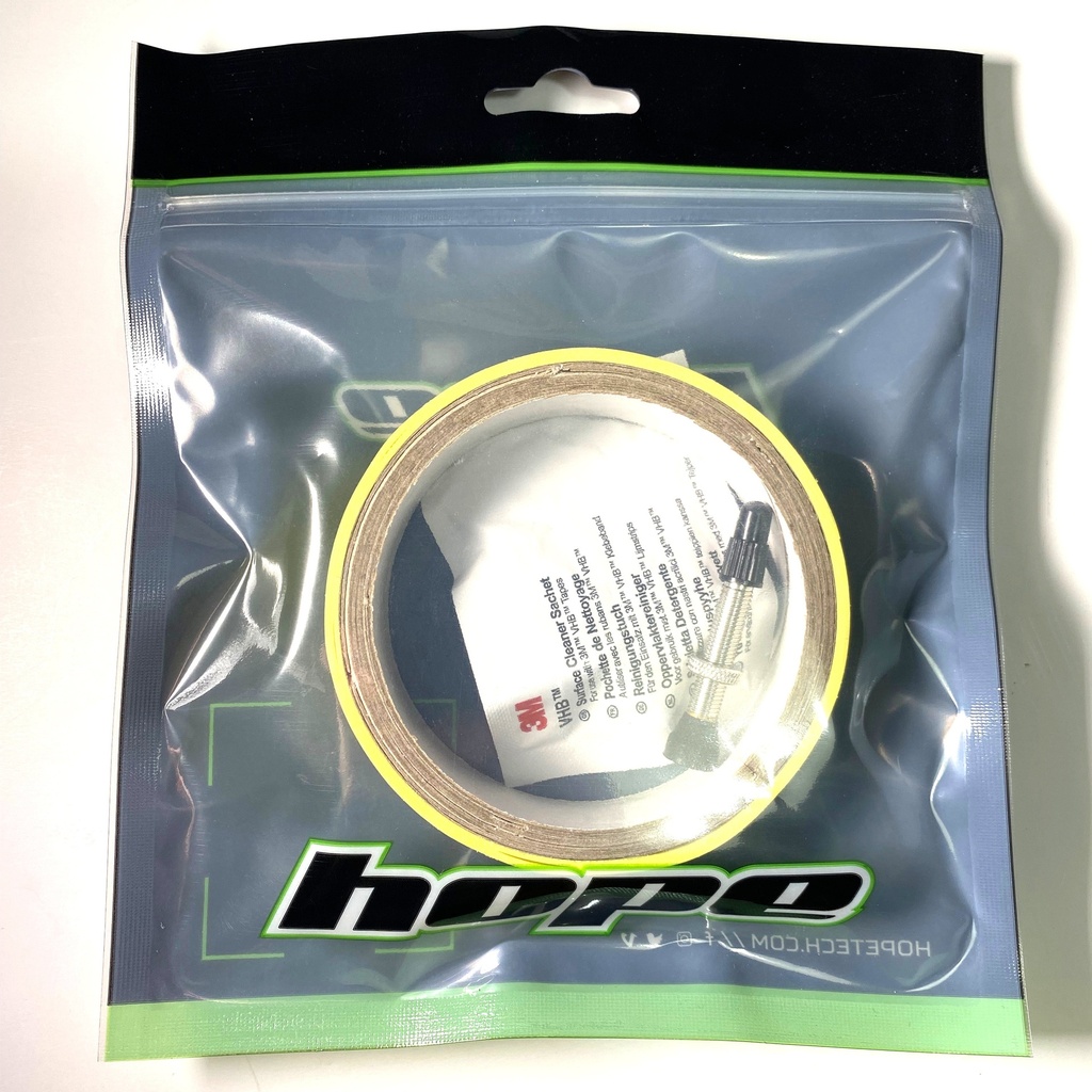 [WHSPTK5] Hope Tubeless Kit - 24mm Tape (Suit 25 Road Rim)