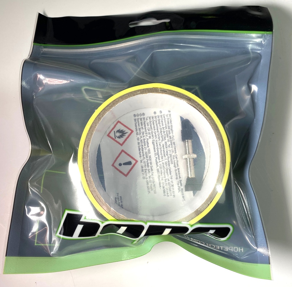 [WHSPTK4] Hope Tubeless Kit - 37mm Tape (Suits Fortus 35W)