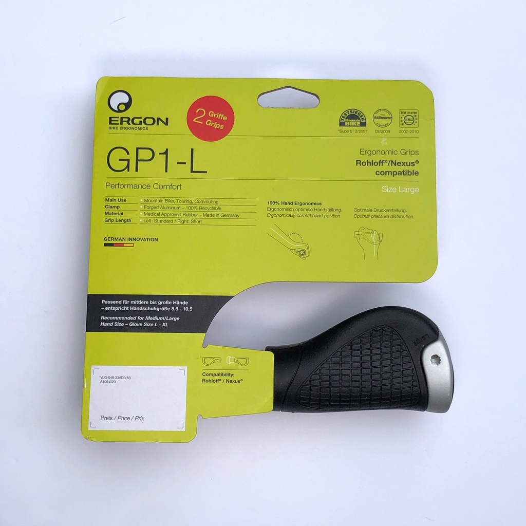 Ergon GP1 Evo Handlebar grips - Rohloff/Nexus