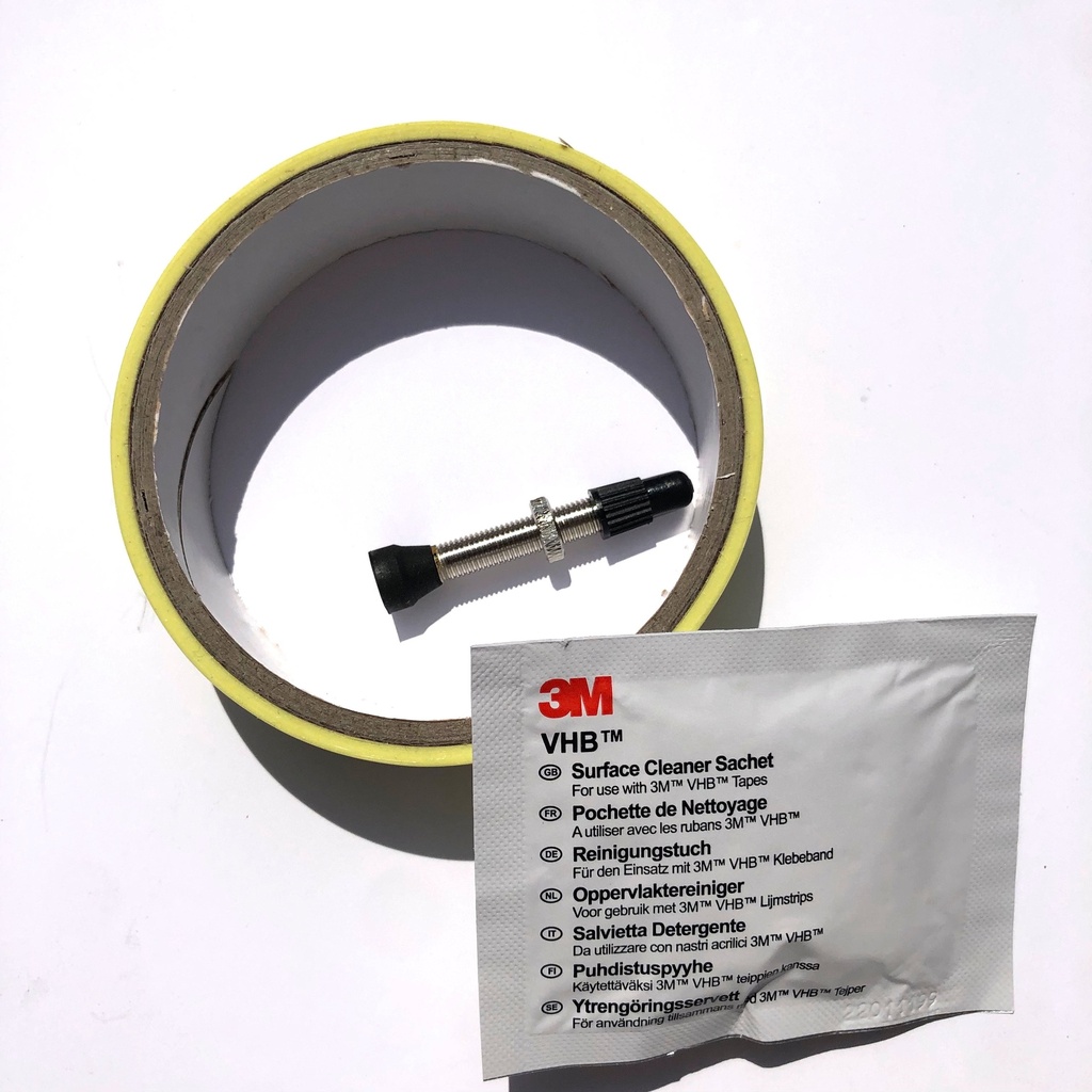 [WHSPTK1] Hope Tubeless Kit - 25mm Tape (Suits Fortus 23W)