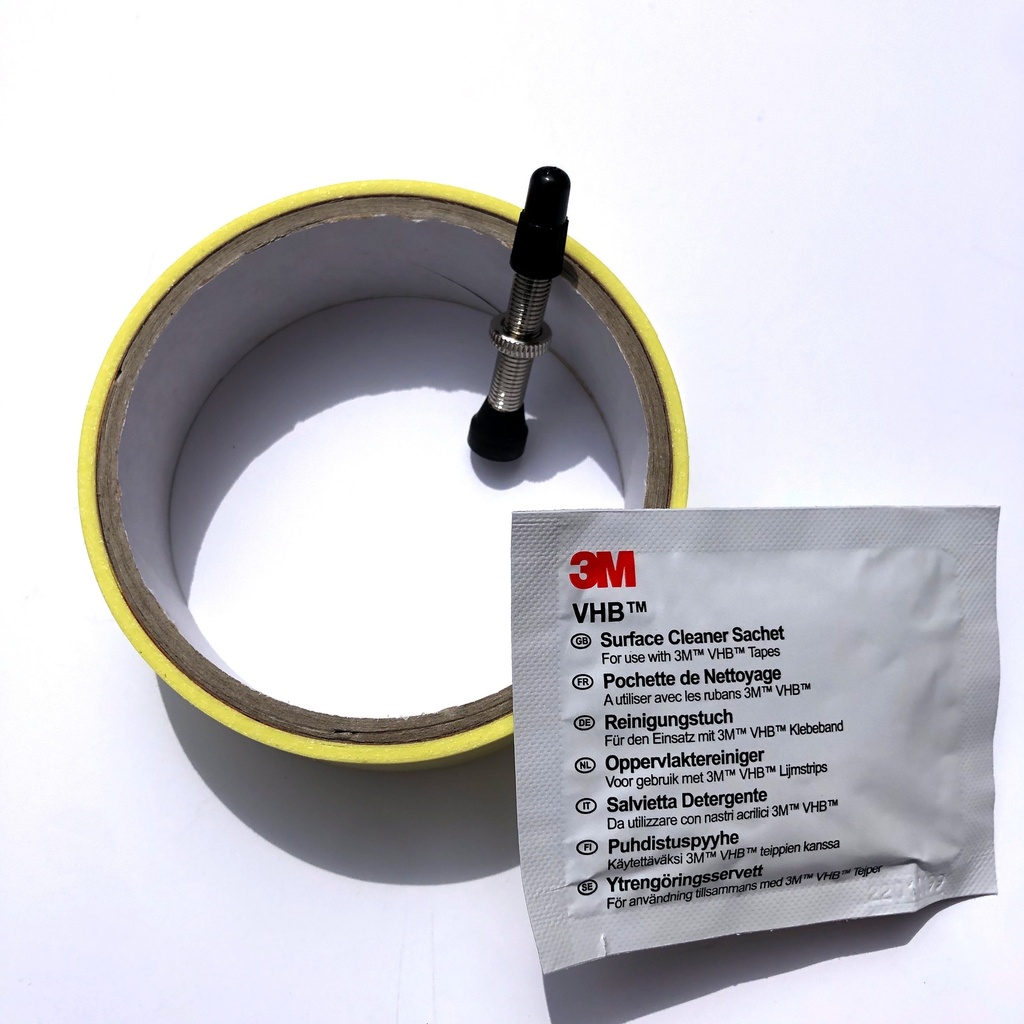 [WHSPTK2] Hope Tubeless Kit - 28mm Tape (Suits Fortus 26W)
