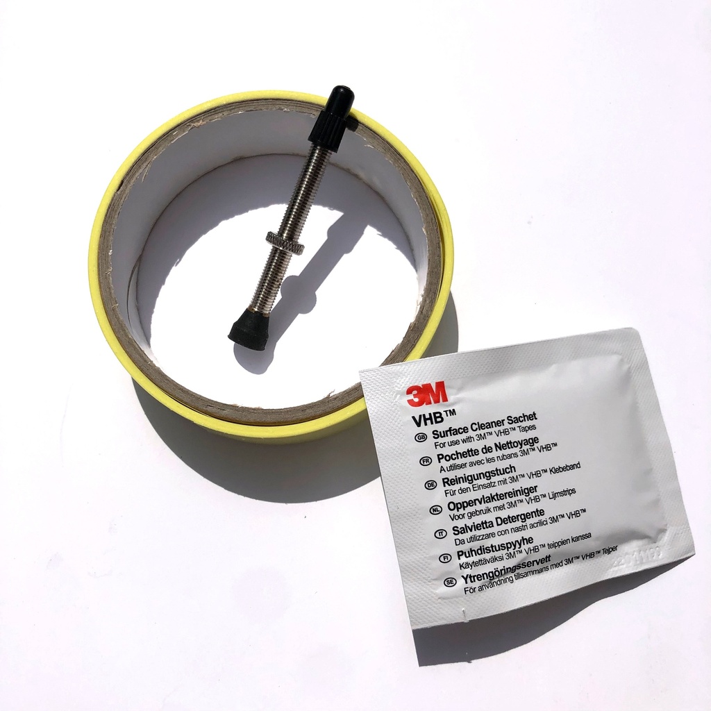 [WHSPTK6] Hope Tubeless Kit - 24mm Tape (Suits RD40 Carbon Rim)