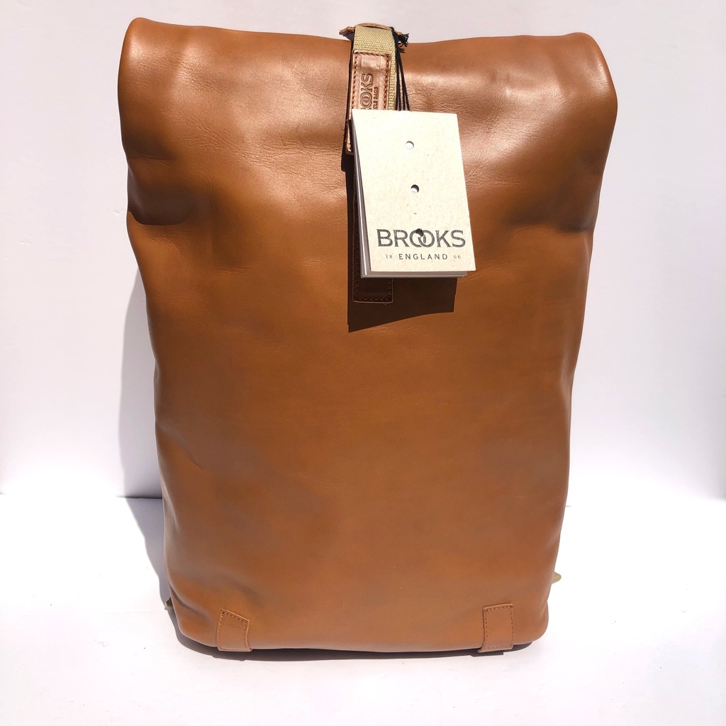 Brooks Pickwick Leather Backpack in Honey - 26L