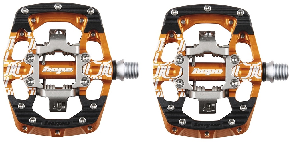 Hope Union Gravity Pedals - Pair - Orange