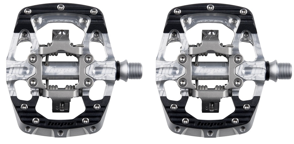 Hope Union Gravity Pedals - Pair - Silver