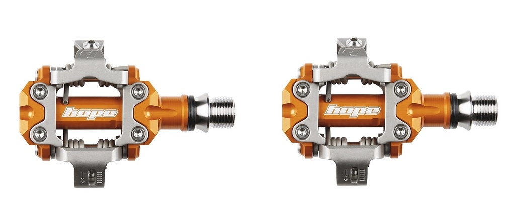 Hope Union Race Pedals - Pair - Orange