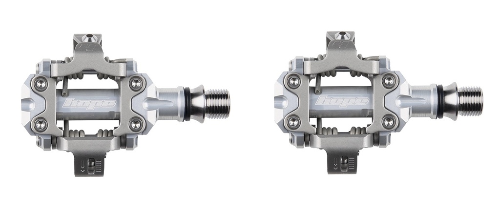 Hope Union Race Pedals - Pair - Silver