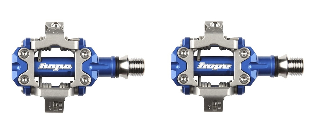 Hope Union Race Pedals - Pair - Blue