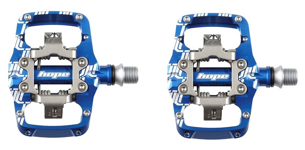 Hope Union Trail Pedals - Pair - Blue