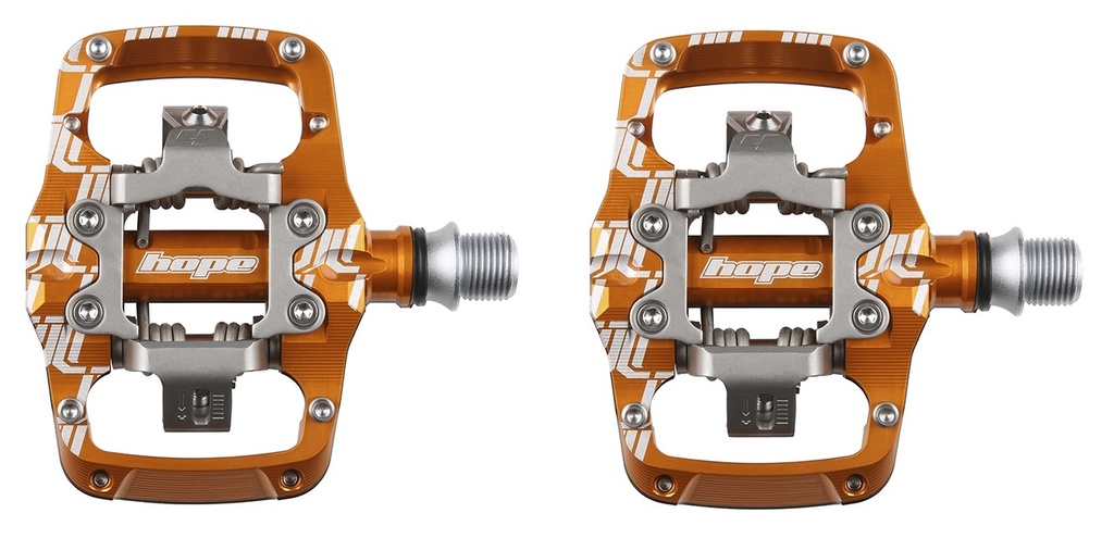 Hope Union Trail Pedals - Pair - Orange