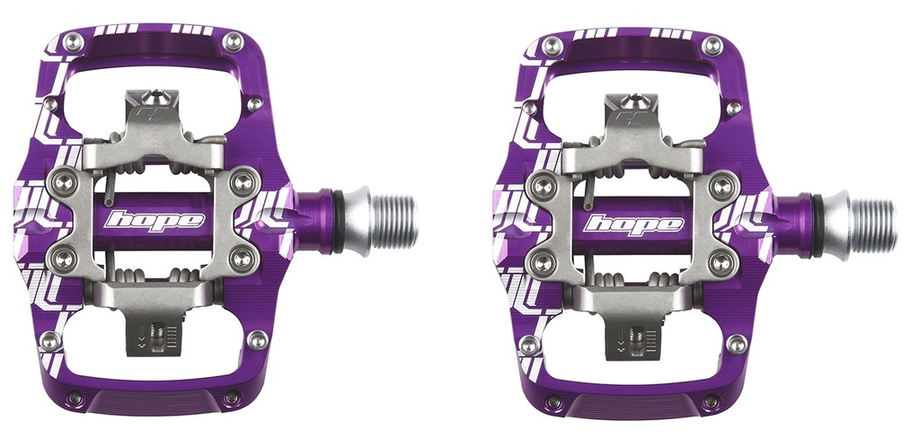 Hope Union Trail Pedals - Pair - Purple