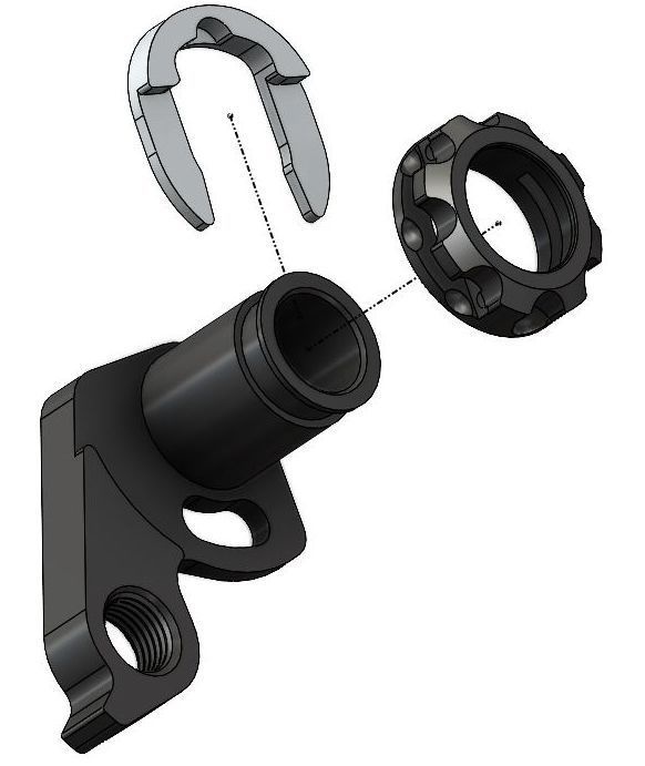 [D797] Pilo D797 Occam / Wild FS / Rise derailleur hanger