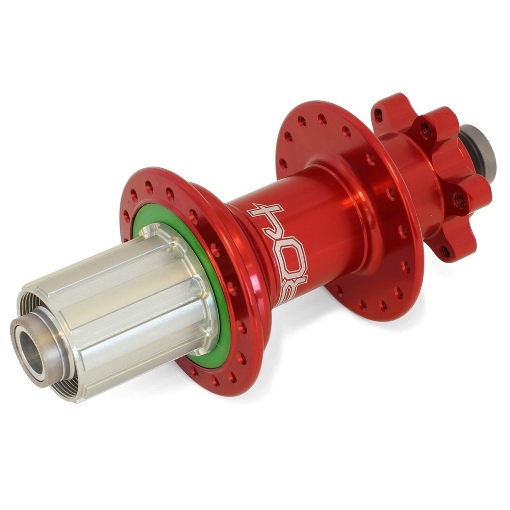 Hope Pro 4 Rear hub 32H 150mm 12mm - Red - Shimano All freehub