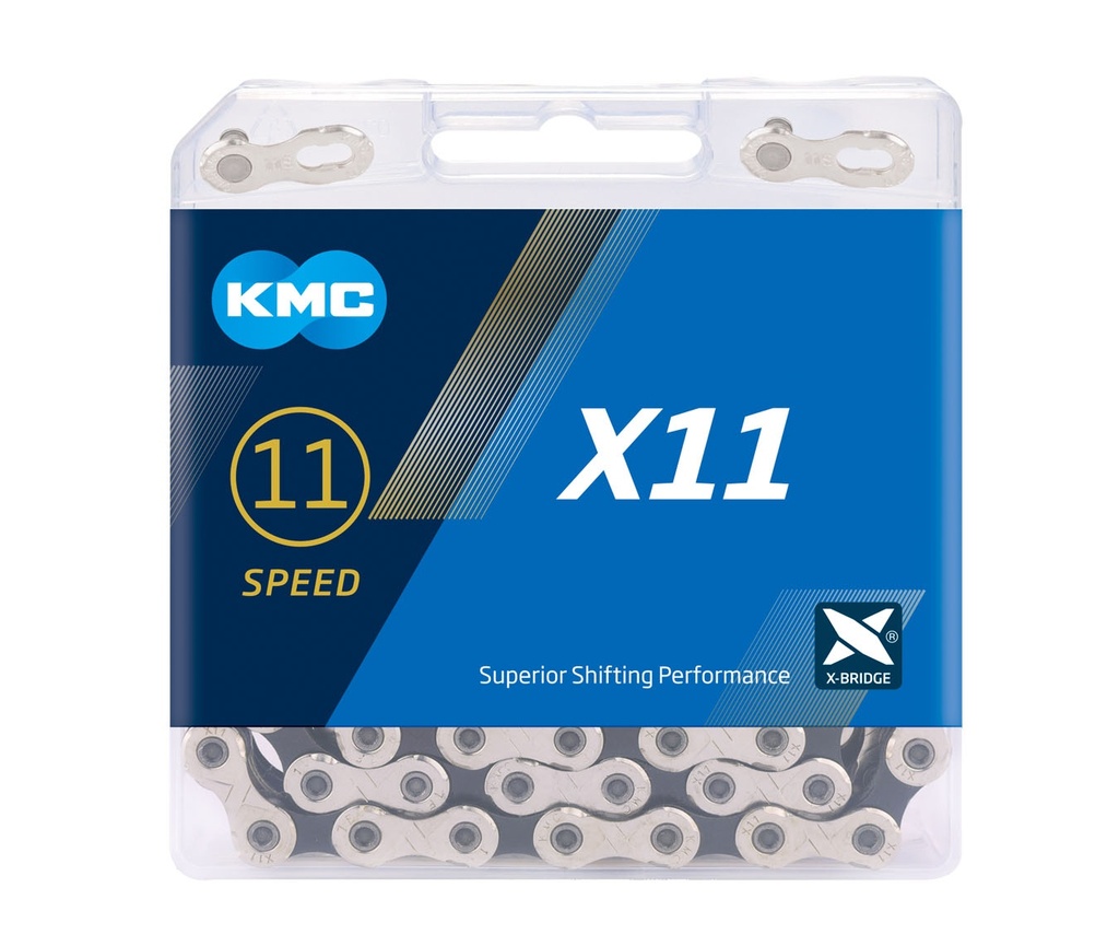 [BX11NG114] KMC X11 11-speed MTB/road bike chain