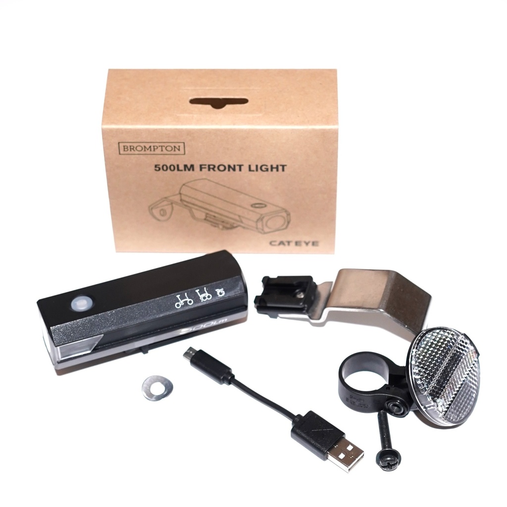 [Q102887] Brompton 500LM Front Light with mounting bracket