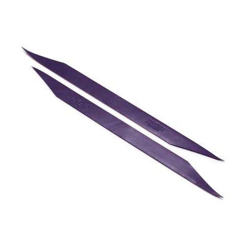 [BLGR A07223] Brooks slender grips - Violet leather and cork replacement tape