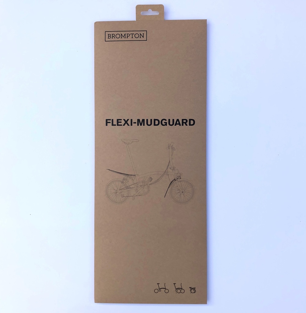 [QMGSETCOM-FLEX] Brompton Flexi-Mudguard Set