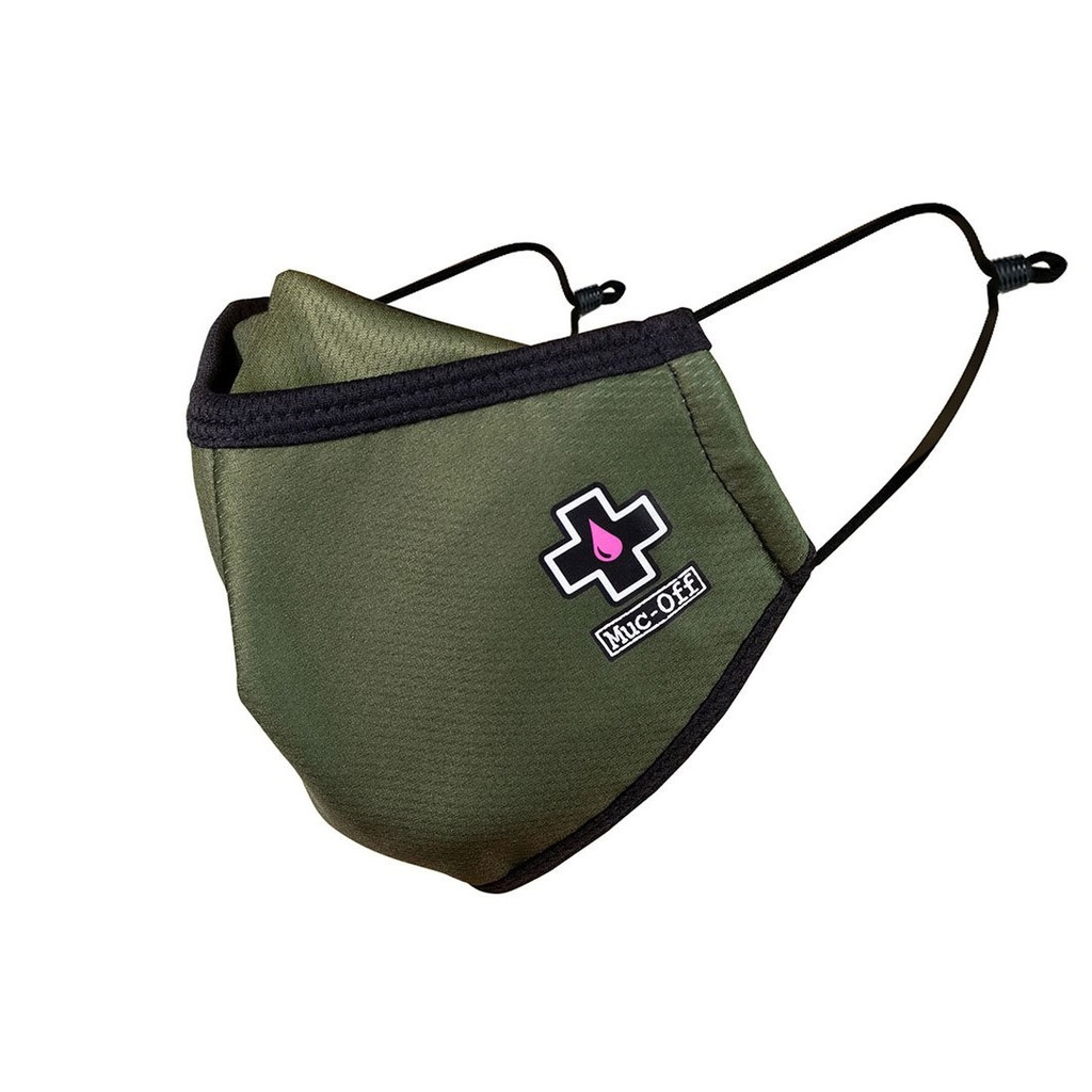 [20353] Muc-Off Reusable Face Mask - Green - Large