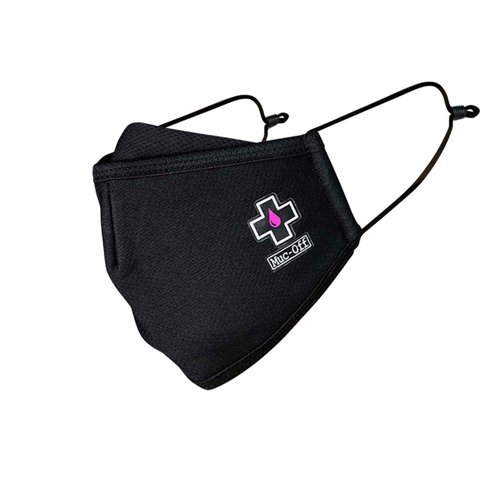 [20269] Muc-Off Reusable Face Mask - Black - Large