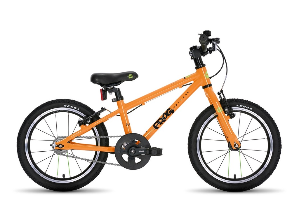 Frog 44 orange childs bike - first pedal range