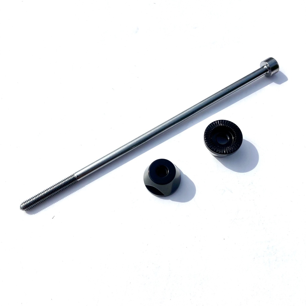 [Q102677] Brompton SL Advance 4SPD Rear Wheel Axle + Fittings