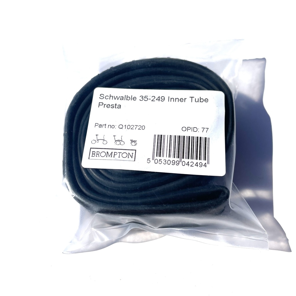 [Q102720] Brompton Schwalbe Presta valve Inner tube 16 inch for T Line and P Line