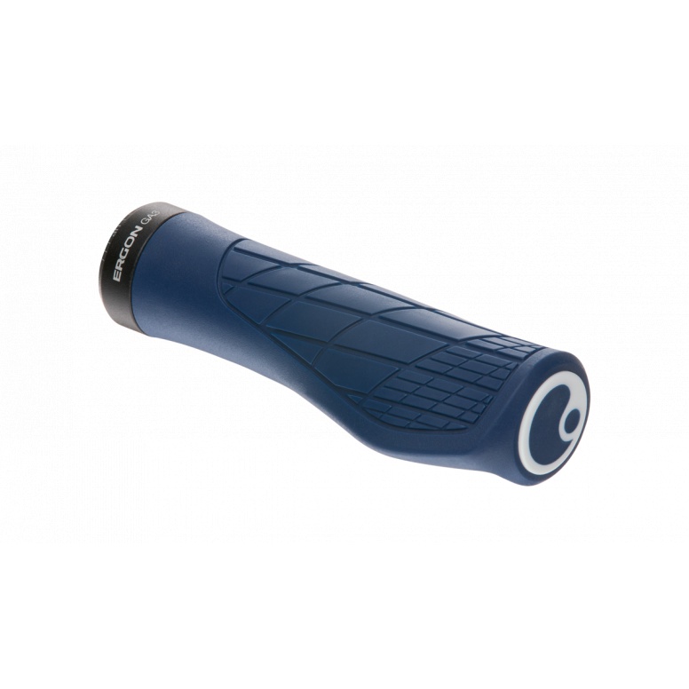 [424 104 88] ERGON GA3 Handlebar Grips - Small - Nightride Blue