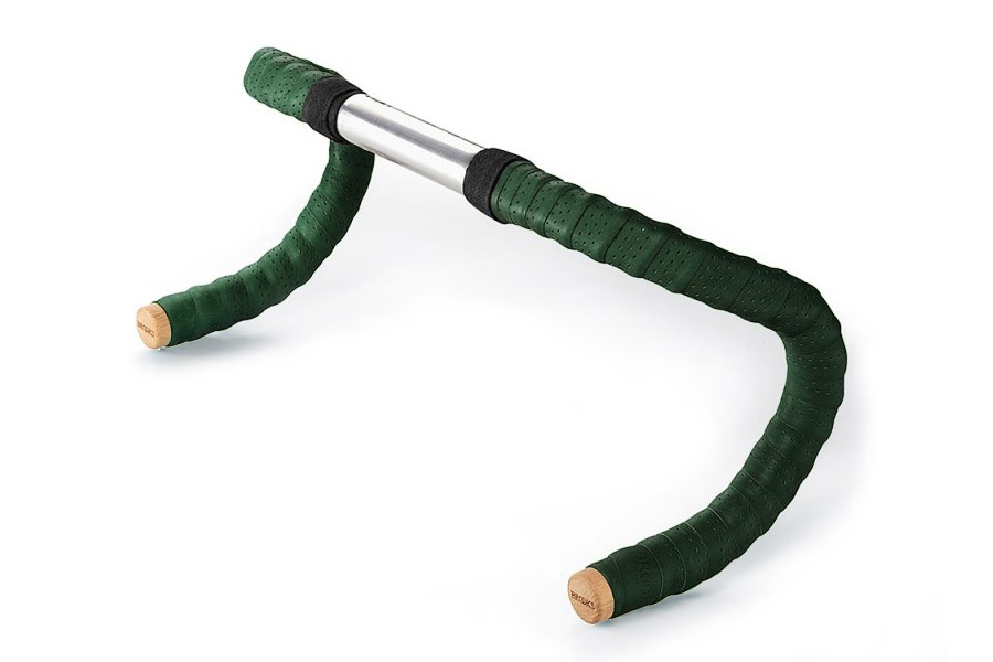 [BT02 A07207] Brooks leather handlebar tape - Green