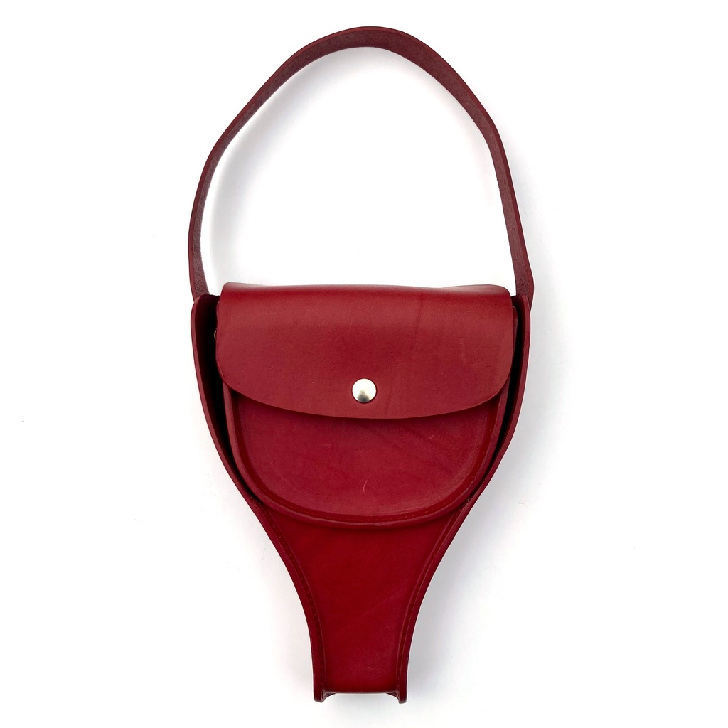 [BB016A07226] Brooks Victoria Saddlebag handbag - Raspberry - Ex-Display