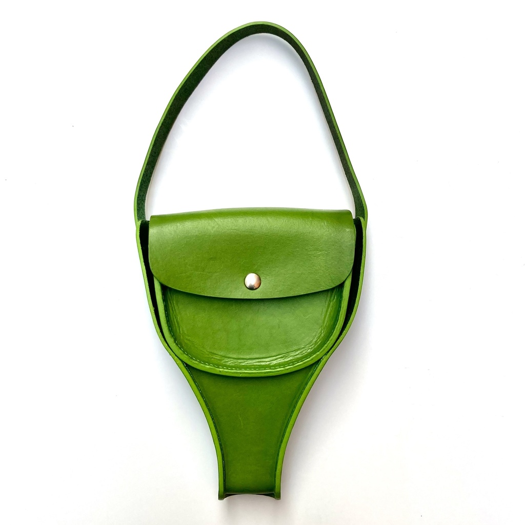 [BB016A07229] Brooks Victoria Saddlebag handbag - Apple Green - Ex-Display