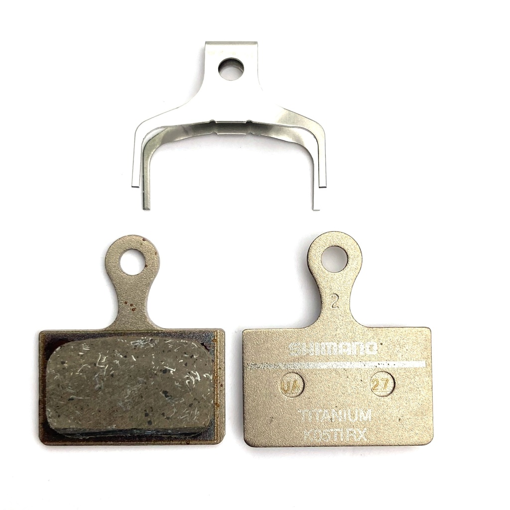 [K05Ti-RX] Shimano K05Ti-RX resin disc brake pads, titanium backed