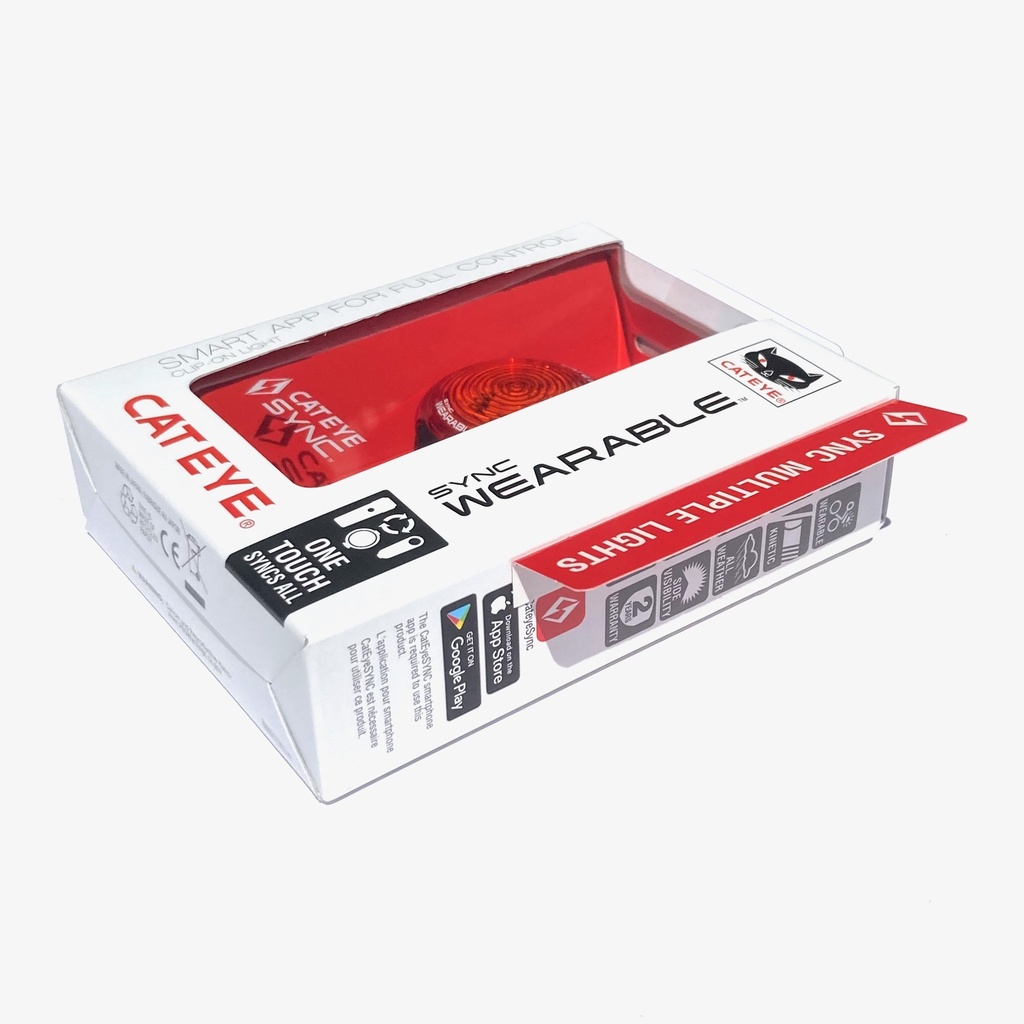 [SL-NW100] Cateye SL-NW100 Sync Wearable rear light