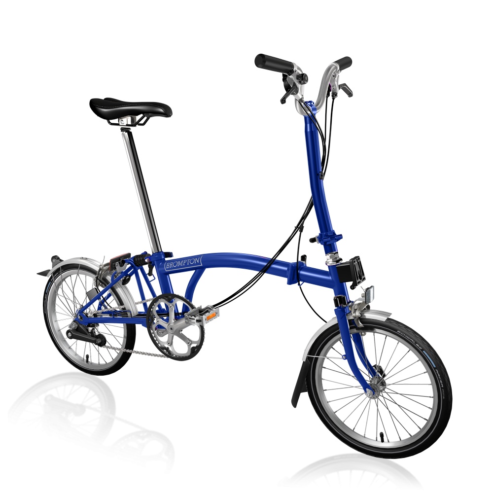 [B-H6L-PB.PB] Brompton C Line Explore High Bar - Piccadilly Blue