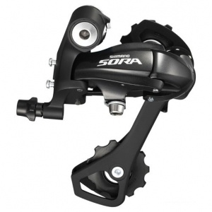 [ERDR3000SS] Shimano Sora - SS Rear Mech - 9-speed - Black