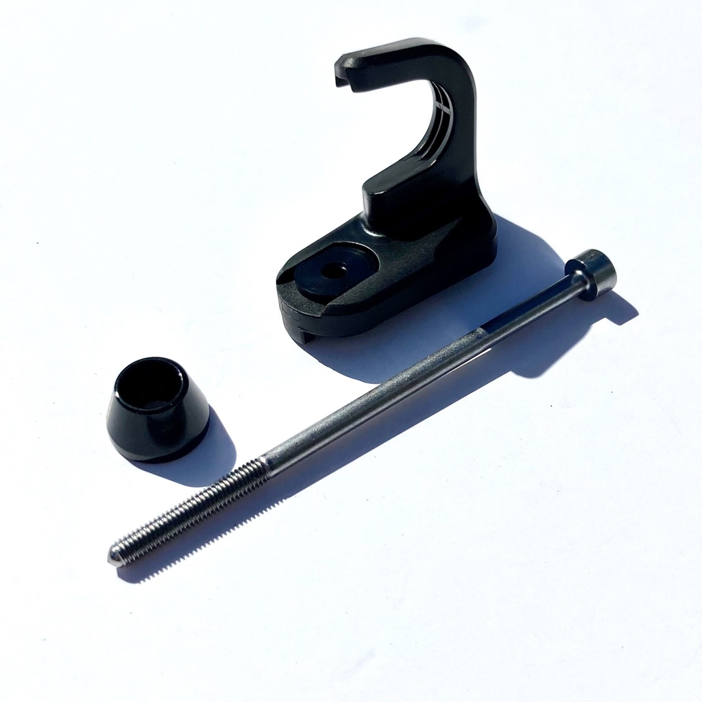 [Q102679] Brompton superlight front wheel axle and hook for T Line