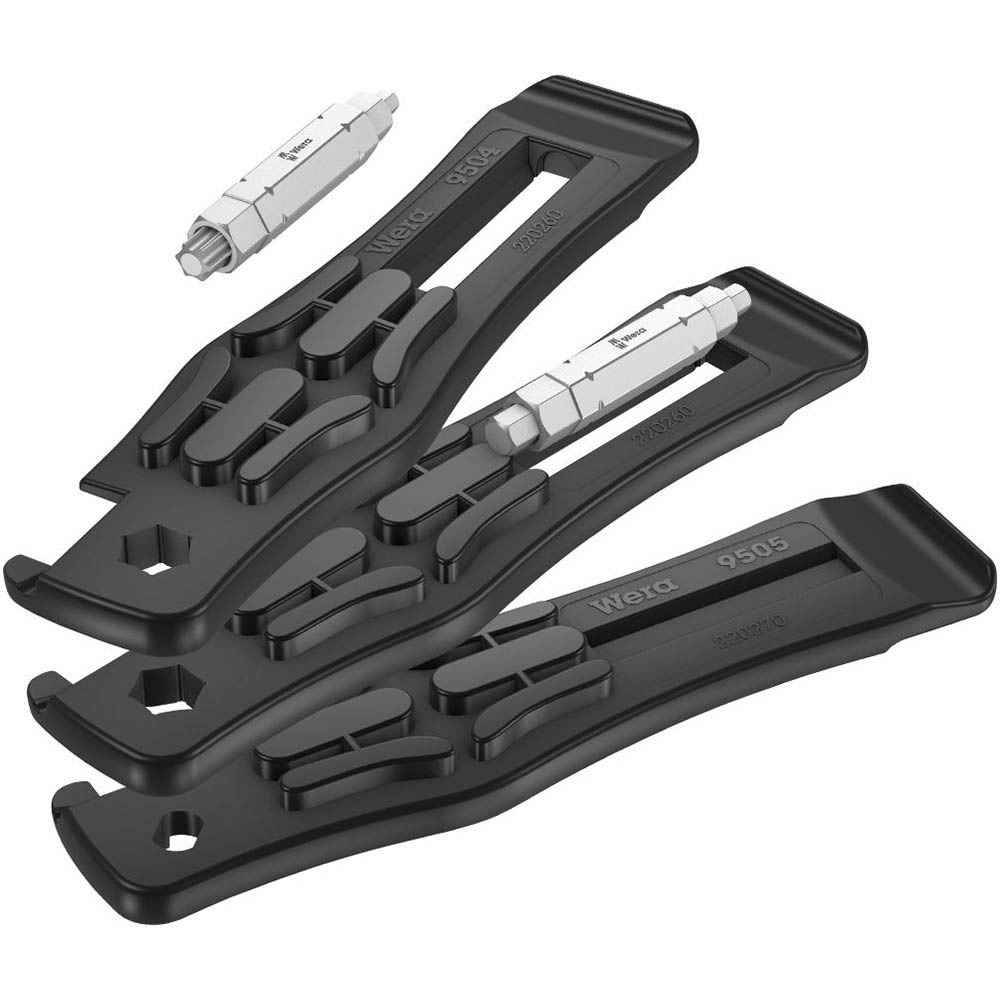 Wera tyre levers (three)  and bits - bicycle set 15